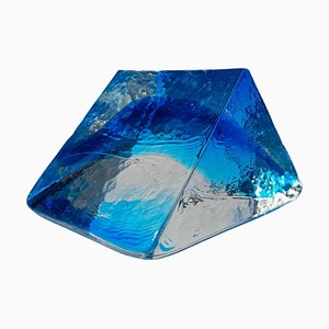 Vintage Italian Paperweight in Murano Glass in the style of Barbini, 1970s