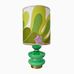 Flower Power Style Table Lamp, 1970s