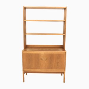 Skandinavisches Bücherregal aus Eiche, Schweden, 1960er
