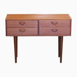 Long and Low Chest of Drawers in Teak, 1960s