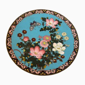 19th Century Cloisonné Plate, China, 1890s