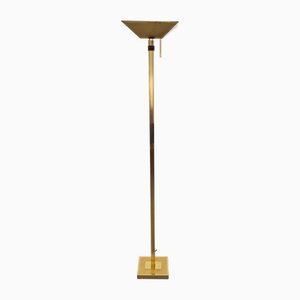 Lampadaire Regency Vintage en Laiton de Deknudt, Belgique, 1970s