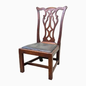 19th Century Georgian Style Oak Children's Chair, 1880