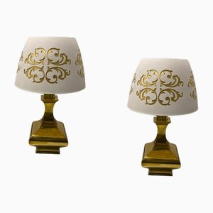 Brass Table Lamps from Zonca, 1960s, Set of 2