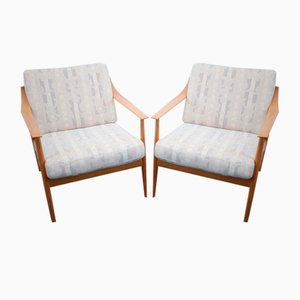 Walter Knoll zugeschriebene Vintage Armlehnstühle, 1960er, 2er Set