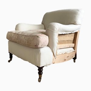 Vintage Country House Armchair in the Howard Style by George Smith, Britain, 20th Century