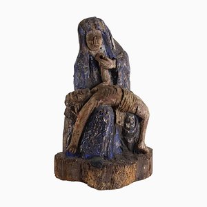 La Pietà Wooden Sculpture