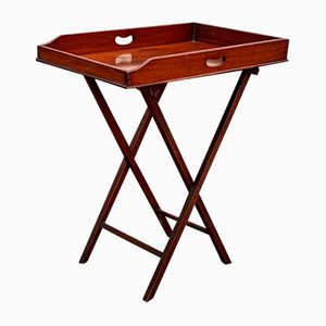 Antique Mahogany Butlers Stand