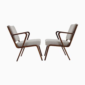 Set of Selman Selmanagic Armchairs attributed to Veb Deutsche Werkstätten H, 1960s