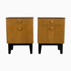 Nightstands attributed to Halabala for Up Zavody, 1950s