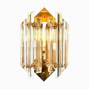 Wall Light in Murano Glass attributed to Murano, Italy, 1980s