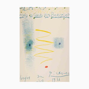 After Picassso, Expo 61, Sala Gaspar, Lithograph, 1961