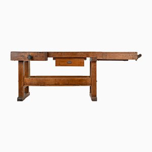 Artisanal Wooden Workshop Workbench