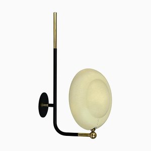 Französische Mid-Century Moderne Wandlampe, 1950er