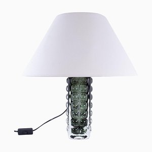 Lampada da tavolo Mid-Century Block Bubble di Horst Tueselmann per Ichendorf Glashuette, anni '60