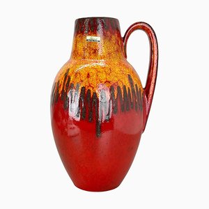 Fat Lava Brutalist Ceramic Vase by Heinz Siery for Carstens