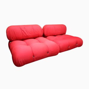 Modulares Camaleonda Sofa von Mario Bellini für C&b, Italien, 1970er, 4er Set