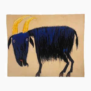 Petrus De Man, The Goat, 1992 / 2005, Silk-Screen