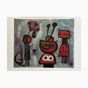 Joan Miró, L'Oiseau Au Regard Calme, 1997, Print