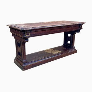Console Table in Painted Wood
