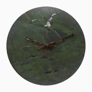 Grüne Marmor Wanduhr von Euromarmi Store