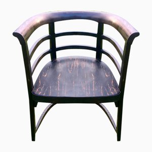 Beistellstühle von Joseph Hoffmann für Thonet, 1920er, 2er Set