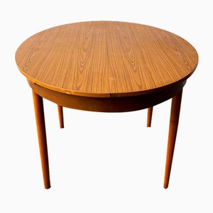 Mesa de comedor extensible Mid-Century moderna de Schrieber, años 60