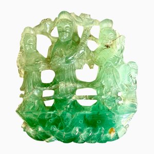 Guanyin de jade tallado, década de 1700