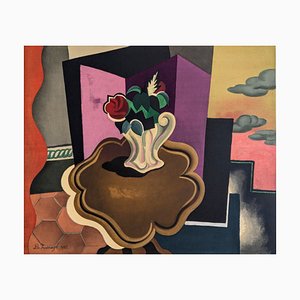 Roger de la Fresnaye, Still Life, Signed Color Lithograph, 1968