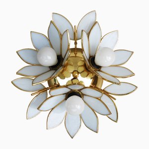Vintage Lotus Flower Einbauleuchte, 1980