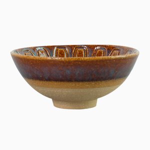 Mid-Century Studio Ceramic Bowl from Søholm, 1970s