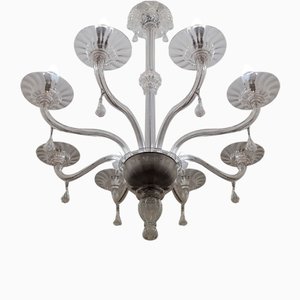 Lampadario Art Nouveau di Bucella, fine XIX secolo