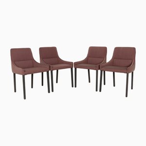 Sedia Long Island in tessuto di Ligne Roset, set di 4
