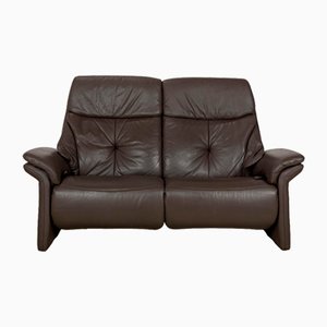 Musterring Two-Seater Sofa in Leather