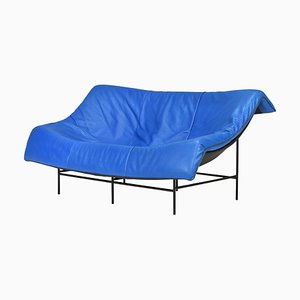 Butterfly Sofa aus Leder von Gerard Van Den Berg für Montis, Niederlande, 1980er