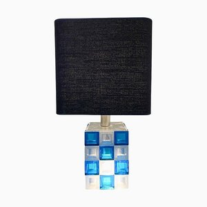 Mid-Century Modern Italian Murano Glass Table Lamp by Albano Poli for Poliarte, 1950s