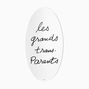 Specchio Les Grands Trans-Parents di Man Ray per Cassina