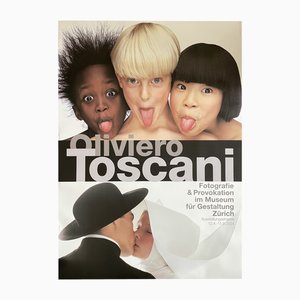 Póster de la exposición Oliviero Toscani, Fotografie und Provokation, 2024, impresión