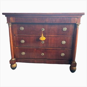 Commode à Tiroirs Empire, Toscane, 1820s