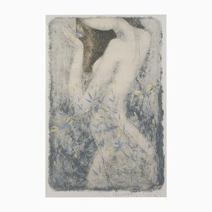 Sergei Timochow, Desnudo, 2003, Técnica mixta y Monotype sobre papel