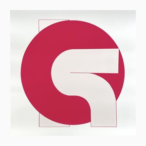 Friedrich Gräsel, Composición, 1967, Serigrafía