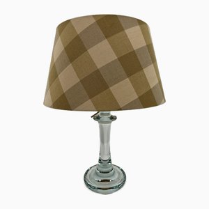 Tischlampe aus Glas von Holmegaard, 1970er