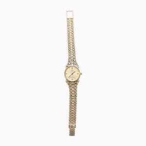 Reloj para mujer vintage Constellation en oro blanco de 18KA de Omega