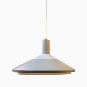Vintage Gray Pendant Lamp from Louis Poulsen, 1970s