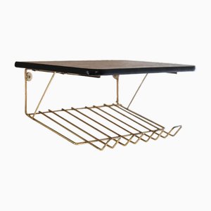 Vintage Wall-Mounted Bedside Table, 1960s