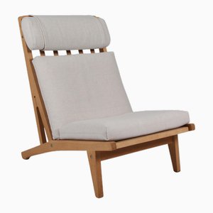 Set of Lounge Chair Model Ge-375 attributed to Hans J. Wegner for Getama, 1960s