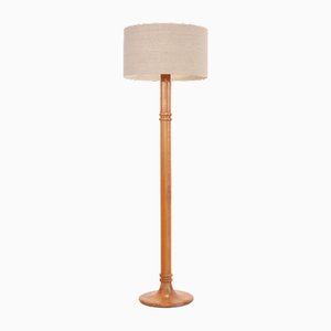 Lámpara de pie de madera de pino de Tsar, Sweden, años 70