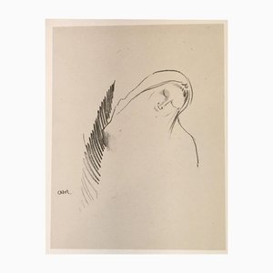 Odilon Redon, Le Sommeil, Lithograph, 1898