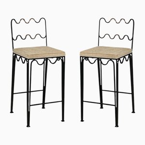 Set of Méandre Counter Stools by Atelier Cabanel