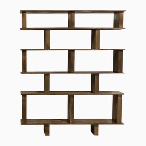 Verticale Regal aus gebeizter Eiche von Atelier Cabanel